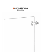Puerta para armarios de cocina a medida BASIC