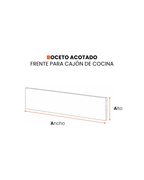 Frente para cajones de cocina a medida BASIC