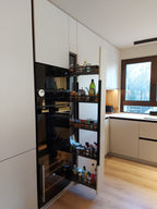 Frentes de cajón de cocina en tonos pastel y neutros a medida. Renueva cajones de cocina sin obra con acabados suaves, modernos y minimalistas.